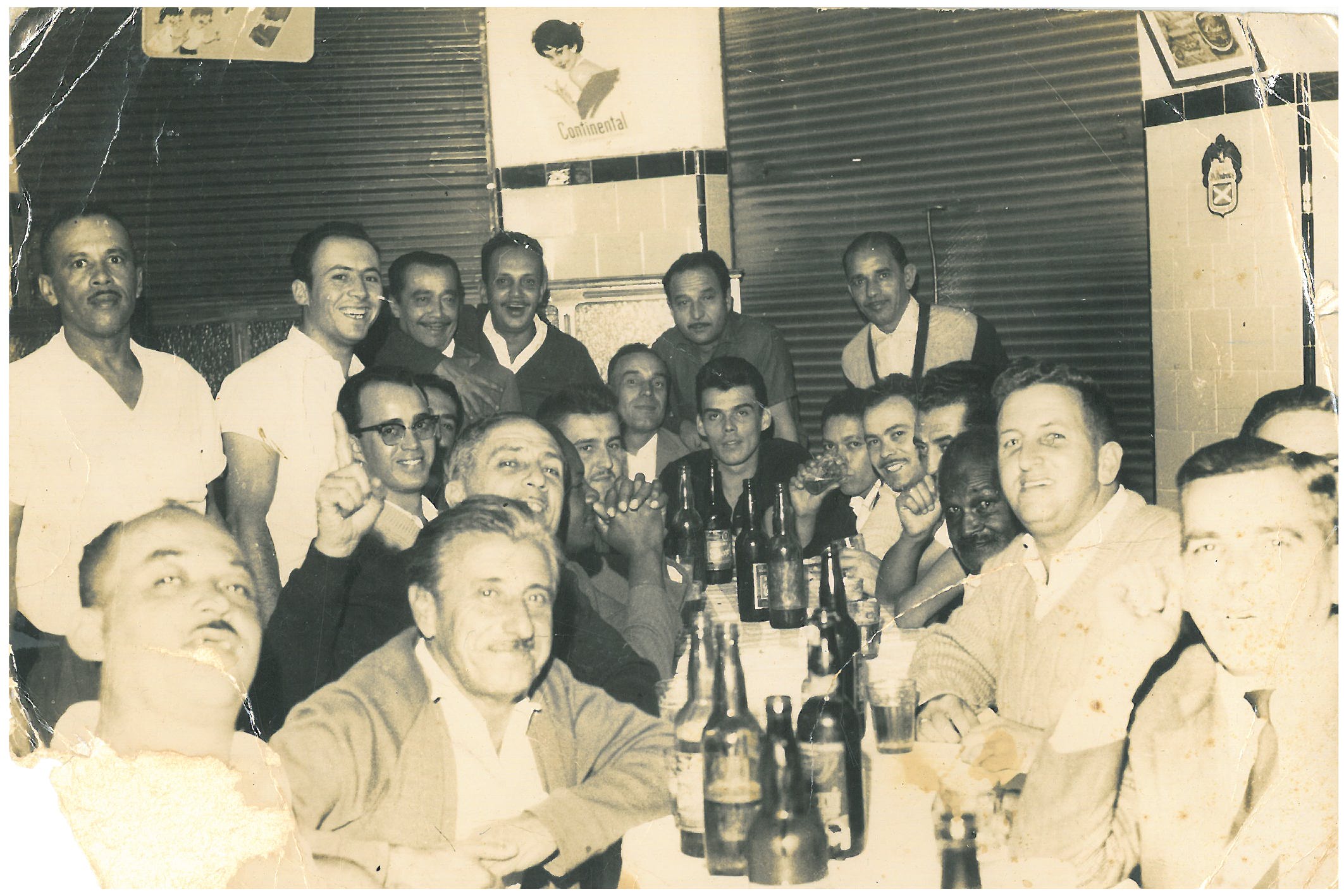Primeiro bar de Marcelo no Brasil, cerca de 1961