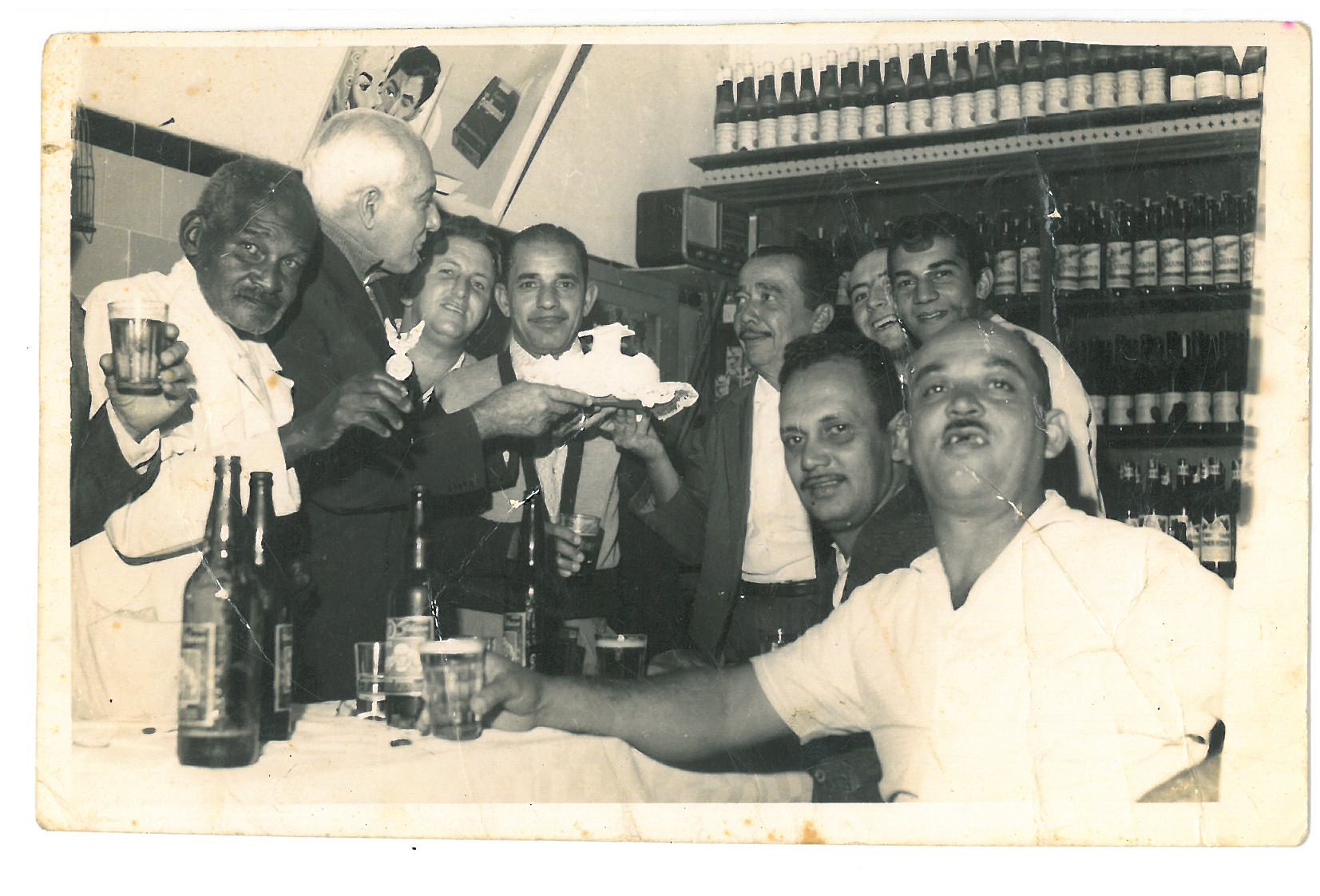 Primeiro bar de Marcelo, bairro de Santa Rosa, cerca de 1961