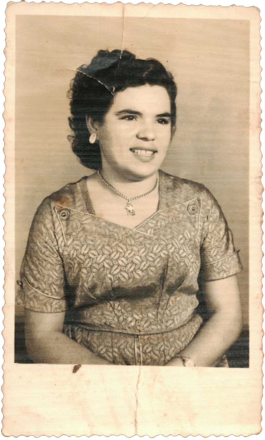 Retrato de Milinha, entre 1956 e 1960